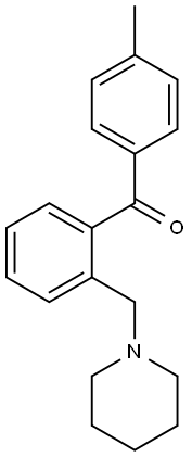 4'-METHYL-2-PIPERIDINOMETHYL BENZOPHENONE