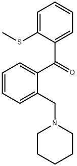 2-PIPERIDINOMETHYL-2'-THIOMETHYLBENZOPHENONE
