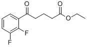 ETHYL 5-(2,3-DIFLUOROPHENYL)-5-OXOVALERATE