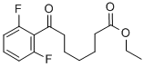 ETHYL 7-(2,6-DIFLUOROPHENYL)-7-OXOHEPTANOATE