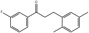 898753-42-9 3-(2,5-ジメチルフェニル)-3'-フルオロプロピオフェノン