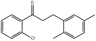 2'-CHLORO-3-(2,5-DIMETHYLPHENYL)PROPIOPHENONE