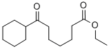 ETHYL 7-CYCLOHEXYL-7-OXOHEPTANOATE Struktur