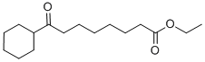 ETHYL 8-CYCLOHEXYL-8-OXOOCTANOATE 结构式