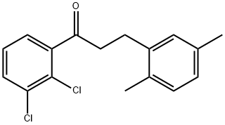 2',3'-DICHLORO-3-(2,5-DIMETHYLPHENYL)PROPIOPHENONE price.