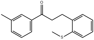 3'-METHYL-3-(2-THIOMETHYLPHENYL)PROPIOPHENONE