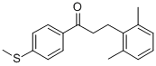 3-(2,6-DIMETHYLPHENYL)-4'-THIOMETHYLPROPIOPHENONE|