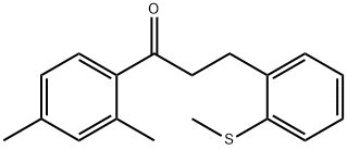 2',4'-DIMETHYL-3-(2-THIOMETHYLPHENYL)프로피오페논