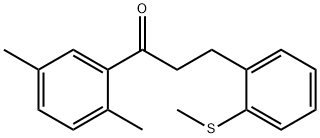 898754-78-4 2',5'-ジメチル-3-(2-チオメチルフェニル)プロピオフェノン