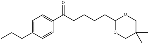 5-(5,5-ジメチル-1,3-ジオキサン-2-イル)-4'-N-プロピルバレロフェノン price.
