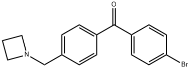 4-AZETIDINOMETHYL-4'-BROMOBENZOPHENONE