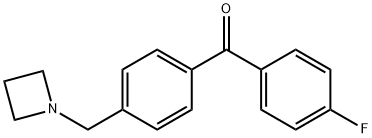 4-AZETIDINOMETHYL-4'-FLUOROBENZOPHENONE