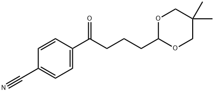 4'-CYANO-4-(5,5-DIMETHYL-1,3-DIOXAN-2-YL)BUTYROPHENONE|