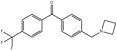 4-AZETIDINOMETHYL-4'-TRIFLUOROMETHYLBENZOPHENONE