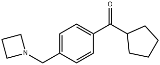 4-(AZETIDINOMETHYL)PHENYLCYCLOPENTYL케톤