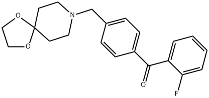 4'-[8-(1,4-DIOXA-8-AZASPIRO[4.5]DECYL)METHYL]-2-FLUOROBENZOPHENONE