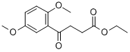 ETHYL 4-(2,5-DIMETHOXYPHENYL)-4-OXOBUTYRATE 结构式