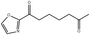 2-(6-OXOHEPTANOYL)OXAZOLE Struktur