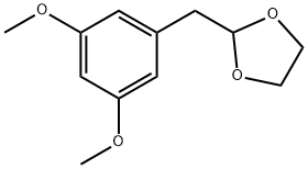 5-(1,3-DIOXOLAN-2-YLMETHYL)-1,3-DIMETHOXYBENZENE Struktur