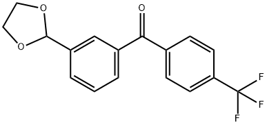 3-(1,3-DIOXOLAN-2-YL)-4'-TRIFLUOROMETHYLBENZOPHENONE