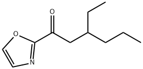 2-(3-エチルヘキサノイル)オキサゾール 化学構造式