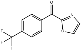 2-(4-TRIFLUOROMETHYLBENZOYL)OXAZOLE Struktur