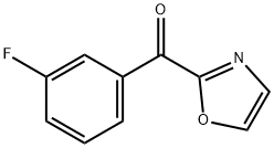 2-(3-FLUOROBENZOYL)OXAZOLE Struktur
