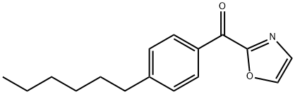2-(4-HEXYLBENZOYL)OXAZOLE Struktur