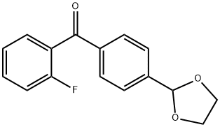 4'-(1,3-DIOXOLAN-2-YL)-2-플루오로벤조페논