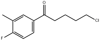 5-CHLORO-1-(4-FLUORO-3-METHYLPHENYL)-1-OXOPENTANE