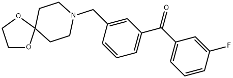 3-[8-(1,4-DIOXA-8-AZASPIRO[4.5]DECYL)METHYL]-3'-FLUOROBENZOPHENONE
