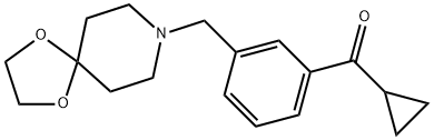 898762-46-4 环丙基[3-(1,4-二氧杂-8-氮杂螺[4.5]癸-8-基甲基)苯基]甲酮