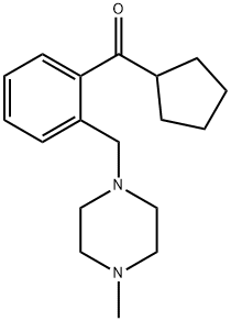 시클로펜틸2-(4-METHYLPIPERAZINOMETHYL)PHENYLKETONE