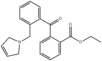 2-CARBOETHOXY-2'-(3-PYRROLINOMETHYL) BENZOPHENONE|