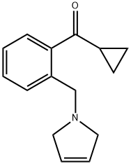 CYCLOPROPYL 2-(3-PYRROLINOMETHYL)PHENYL KETONE