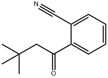 2'-CYANO-3,3-DIMETHYLBUTYROPHENONE Struktur