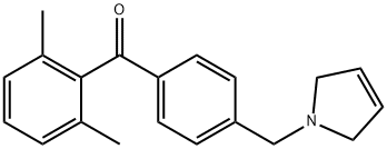 2,6-DIMETHYL-4'-(3-PYRROLINOMETHYL) BENZOPHENONE|