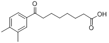 8-(3,4-DIMETHYLPHENYL)-8-OXOOCTANOIC ACID Structure