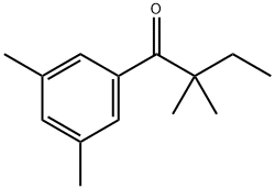 2,2,3',5'-TETRAMETHYLBUTYROPHENONE Structure