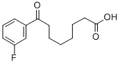 8-(3-フルオロフェニル)-8-オキソオクタン酸 price.