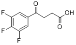 898765-87-2 4-オキソ-4-(3,4,5-トリフルオロフェニル)酪酸