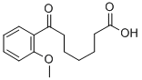 7-(2-メトキシフェニル)-7-オキソヘプタン酸 化学構造式