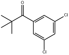 3',5'-DICHLORO-2,2-DIMETHYLPROPIOPHENONE Structure