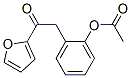 2-ACETOXYBENZYL 2-FURYL KETONE Structure