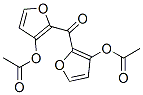 3-ACETOXY 2-FURYL KETONE 化学構造式