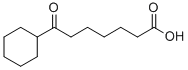 7-CYCLOHEXYL-7-OXOHEPTANOIC ACID Structure