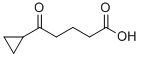 5-CYCLOPROPYL-5-OXOVALERIC ACID Structure