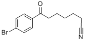 7-(4-溴苯基)-7-氧代庚腈, 898766-88-6, 结构式