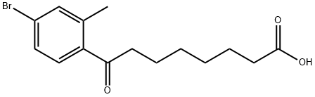 8-(4-BROMO-2-METHYLPHENYL)-8-OXOOCTANOIC ACID