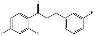 2',4'-DIFLUORO-3-(3-FLUOROPHENYL)PROPIOPHENONE
